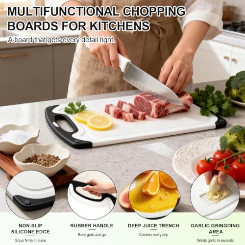 Viretang Dishwasher Safe Cutting Board - Image 2