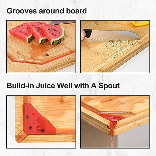 30 x 20 Extra Large Bamboo Cutting Board - Image 4