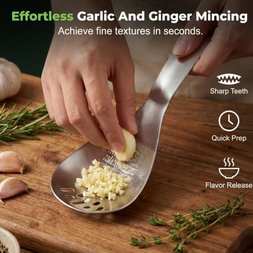 5 in 1 Multifunction Cooking Spoon Stainless Steel Slotted Spoon - Image 6