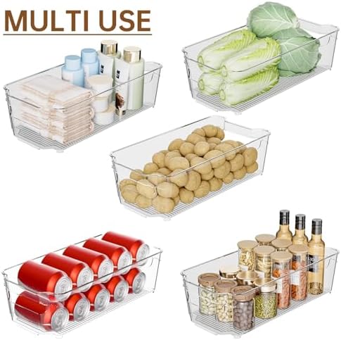 incostar Clear Fridge Organizer, Refrigerator Organizer Bins - Image 7