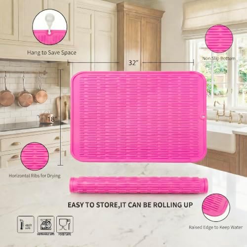 MicoYang Silicone Dish Drying Mat - Image 2