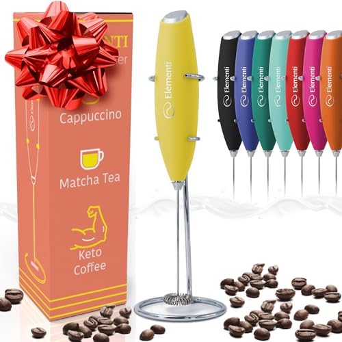 Elementi Milk Frother Handheld by Elementi