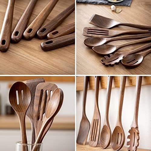 Gudamaye 12 inch Black walnut Wooden spoons - Image 4