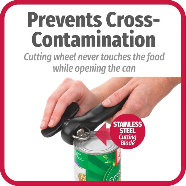 Good Cook Can Opener, Safe Cut Manual Can Opener, no Sharp_Can Edges - Image 2