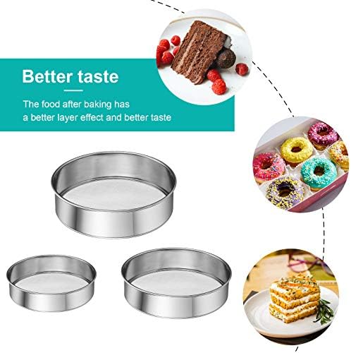Patelai 3 Pcs Stainless Steel Flour Sifter - Image 6