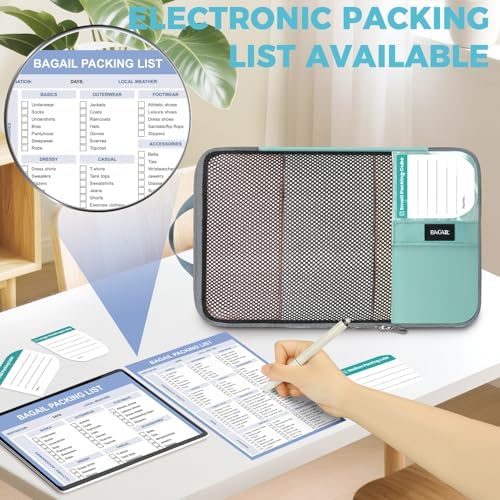 BAGAIL 4 Set/6 Set/8 Set Compression Packing Cubes Travel Accessories - Image 3