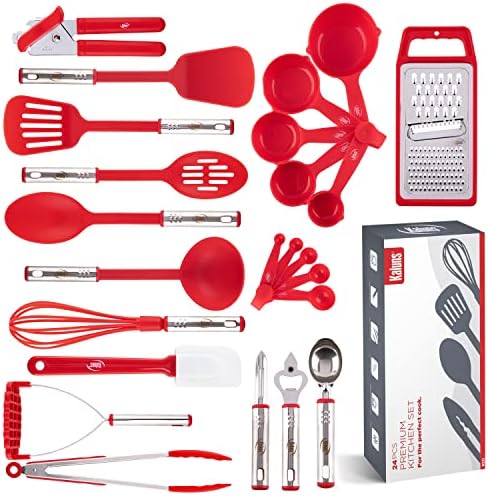 Kitchen Utensils Set, Cooking Utensil Set Kitchen Gadgets, Pots and Pans set by Kaluns%C2%AE