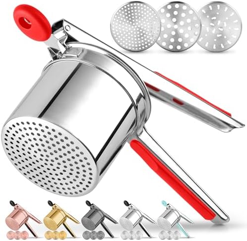 Zulay Kitchen Premium Large 15oz Potato Ricer, Heavy Duty Professional by ZulayKitchen
