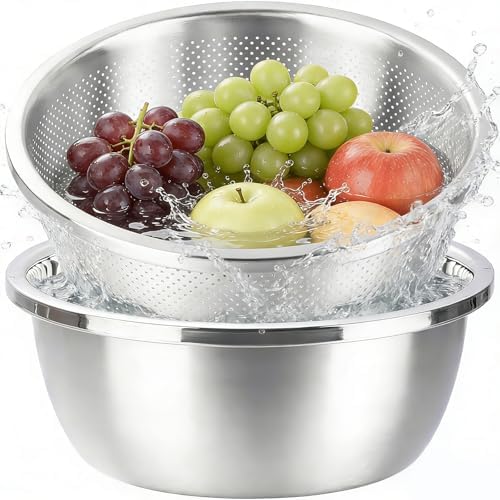 Colander and Bowl Set 7.3QT by FocusOnReliability