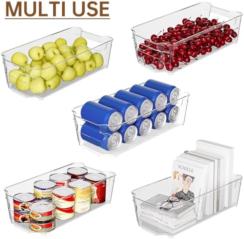 incostar Clear Fridge Organizer, Refrigerator Organizer Bins - Image 6