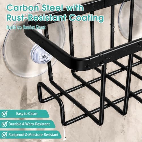 Sponge Holder for Kitchen Sink, Caddy Organizer - Image 3