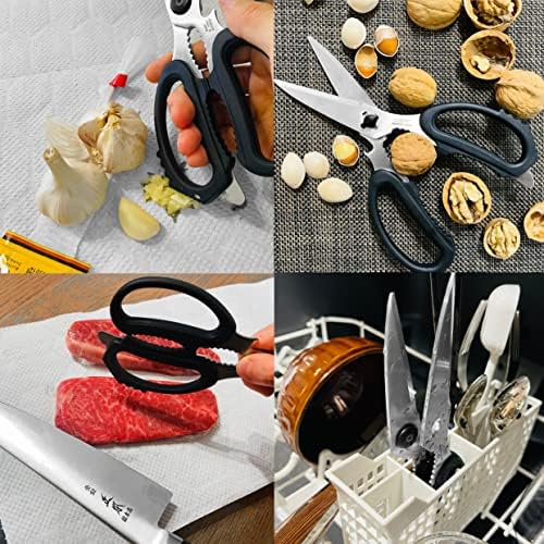 CANARY Japanese Kitchen Scissors Heavy Duty 8.2", Made in JAPAN, Dishwasher - Image 5