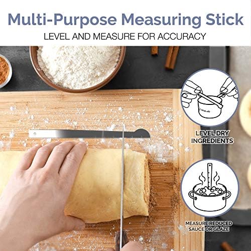 CuttleLab 22-Piece Stainless Steel Measuring Cups and Spoons Set, Tad Dash - Image 6