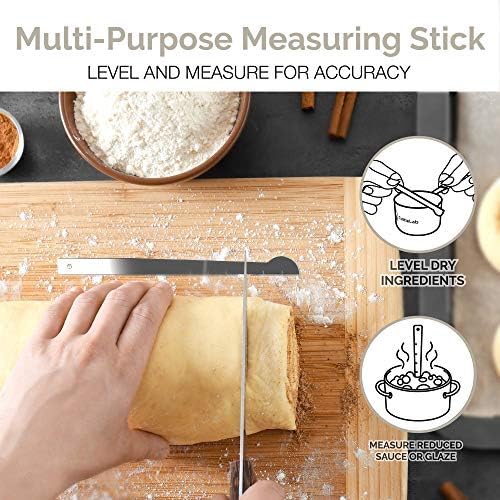 CuttleLab 22-Piece Stainless Steel Measuring Cups and Spoons Set, Tad Dash - Image 6
