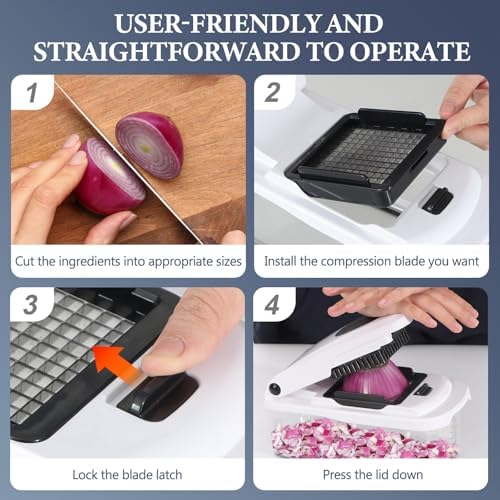Ourokhome Chopper Vegetable Cutter - Image 6