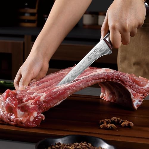 PAUDIN Boning Knife 6 Inch, Super Sharp Fillet Knife, German High Carbon - Image 2