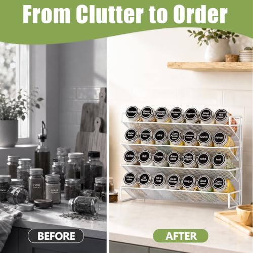 UVIAHOMI Spice Rack Organizer for Cabinet - Image 4