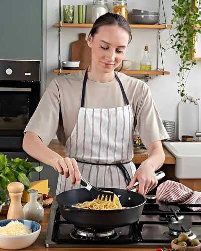 Silicone Spaghetti Spoon and Pasta Tong, Server Fork - Image 6