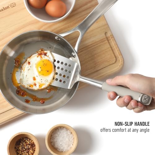 Calphalon Slotted Turner, Kitchen Flipping Spatula, Slotted Spatula, Stainless - Image 6