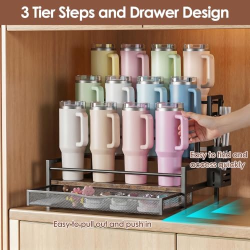 Water Bottle Organizer for Full Stanley 40 oz Tumbler - Image 5