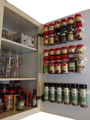 Crazy Chef Spice Clips 30 ct Spice Clips Gripper Organizer Holds 30 Spice Jars - Image 2