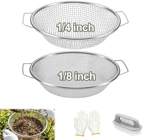2PCS Soil Sifter for Gardening by Unknown