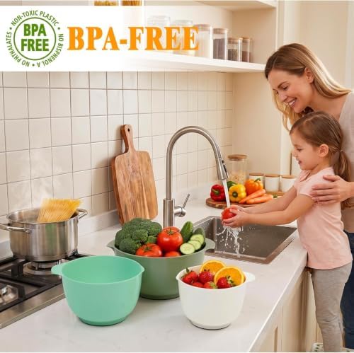 BoxedHome Classic Mixing Bowl Set, Microwave Safe, 3.5 quarts - Image 3