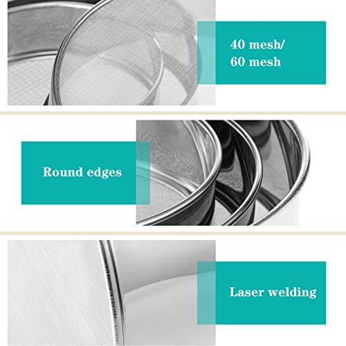 Patelai 3 Pcs Stainless Steel Flour Sifter - Image 3