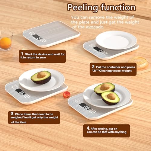 Mini Digital Scale 10kg/22lb, Kitchen Scale, Food Scale, Coffee Scale, Auto Off - Image 5