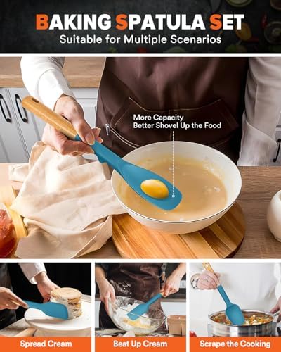 Badiano Silicone Spatula Spoon Set - Image 4