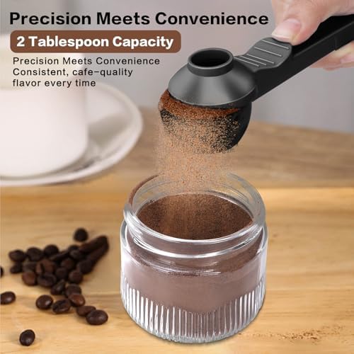 2-in-1 Coffee Scoop with Funnel, 2 Tbsp Measuring Spoon - Image 4
