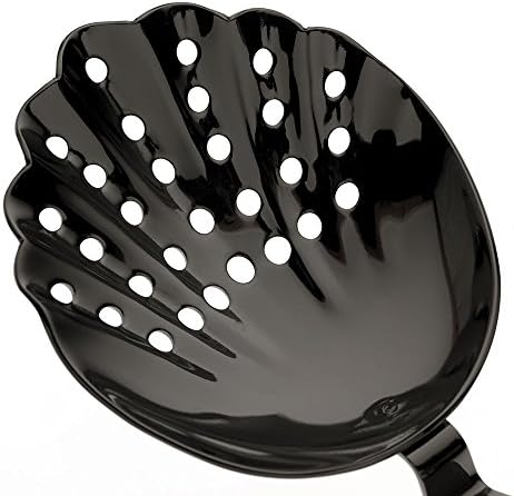 Barfly Scalloped Julep Bar Strainer, Gun Metal Black - Image 4
