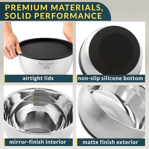 Stainless Steel Mixing Bowls - Image 3