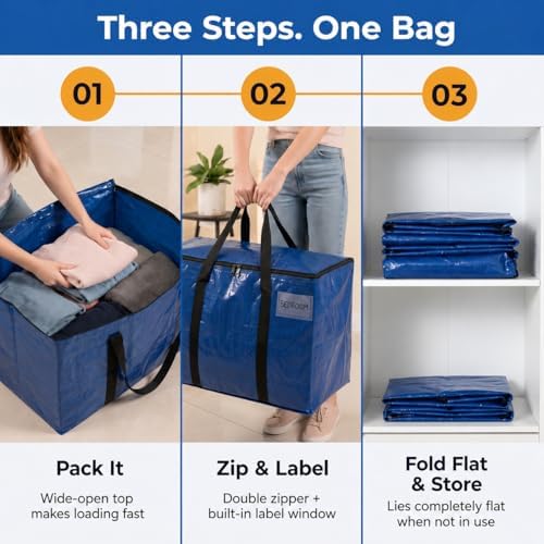 ClearSpace Heavy Duty Moving Bags or Storage Bins - Image 5