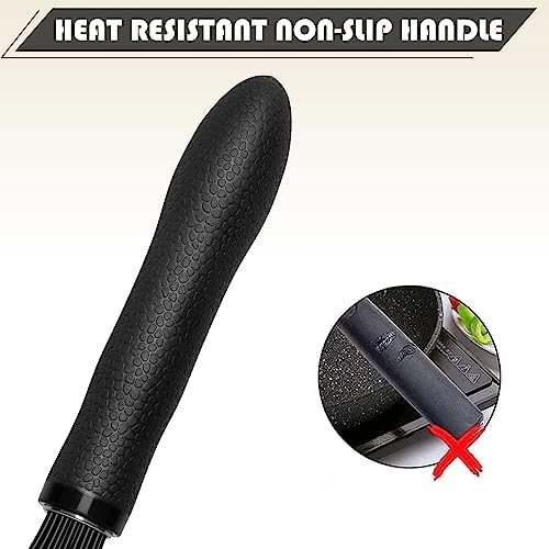 TEEVEA Silicone Whisk 11 Inch, Nonstick Heat Resistant - Image 4