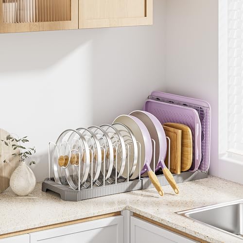 MUDEELA Pots and Pans Organizer under Cabinet - Image 4