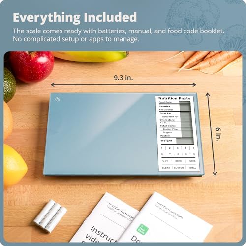 Greater Goods Food Scale with Nutrition Calculator, 000 Codes - Image 6