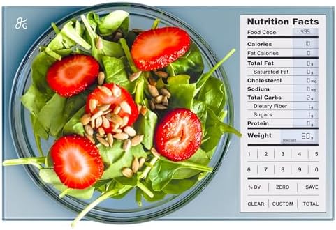 Greater Goods Food Scale with Nutrition Calculator, 000 Codes by GreaterGoods