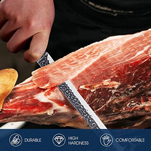 Huusk Japan 11.5 Inch Hand Forged Slicing Knife - Image 3