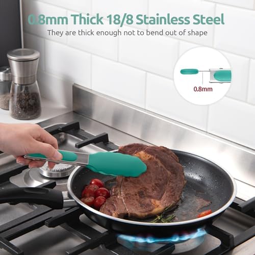 U-Taste Kitchen Tong for Cooking, 600ºF Heat-Resistant Silicon - Image 5