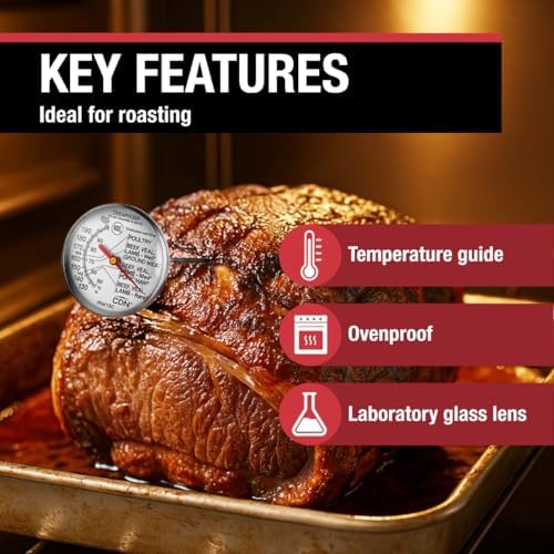 CDN Ovenproof Meat Thermometer | NSF® Certified | ProAccurate® | 1.75" Dial | - Image 5