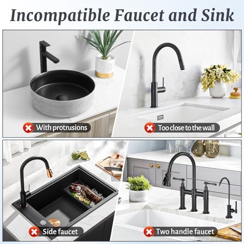 PoYang 17.7 Inch Faucet Mat for Kitchen Sink Splash Guard - Image 4