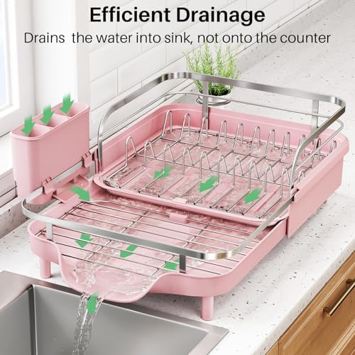 SNTD Expandable Dish Drying Rack - Image 4