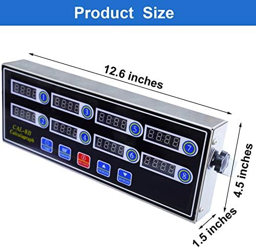 Commercial 8 Channels Digital Kitchen Timer, Calculagraph Fry Timer - Image 3
