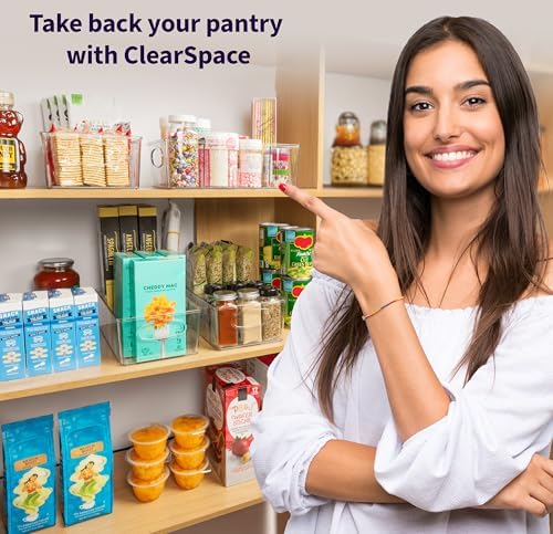 ClearSpace Pantry Organizers and Storage and Cabinet Organizer, 6 Pack - Image 5