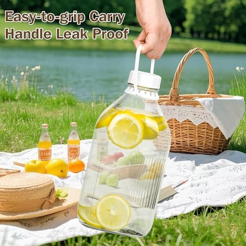 KMIGRUAN 64oz Glass Milk Bottle - Image 6