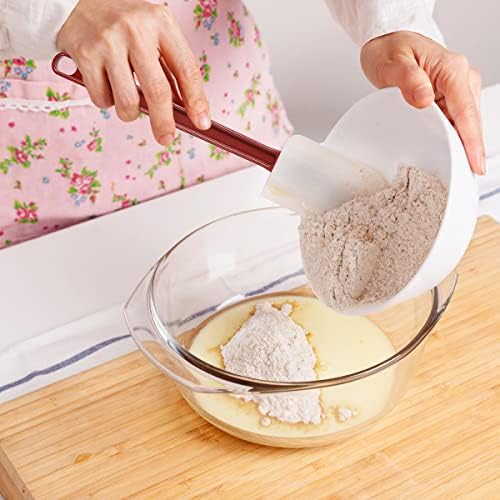 Commercial Silicone Spatula Set, High Heat Spatula + Spoonula 16 Inches - Image 4