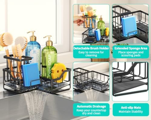 HapiRm Sponge Holder for Kitchen Sink - Image 3