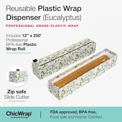 ChicWrap Eucalyptus Refillable Wrap Dispenser - Image 2