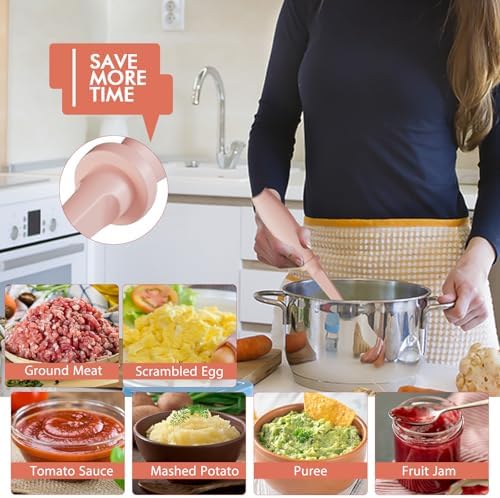 2Pack Meat Chopper Hamburger Masher Ground Beef Smasher Utensil Mix Tool - Image 2